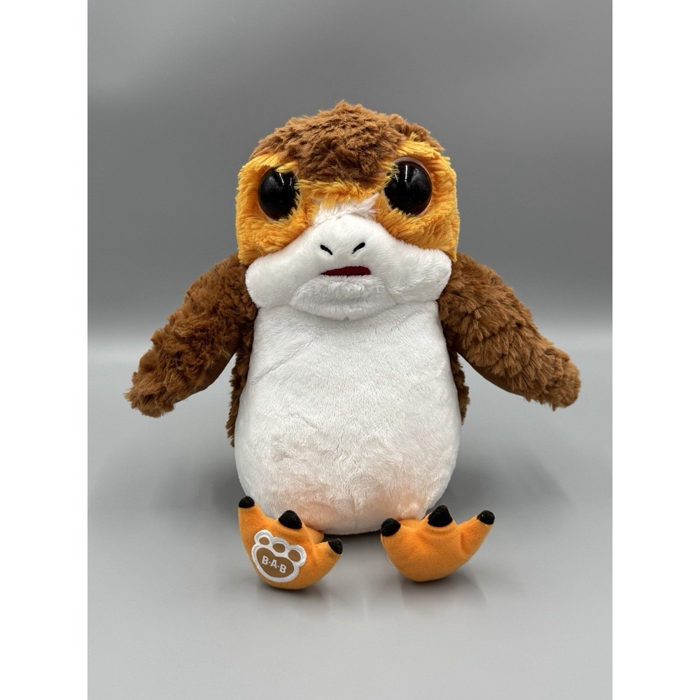 2019 Build a Bear PORG Star Wars Owl Plush 11" Tall Stuffed Animal No Sound